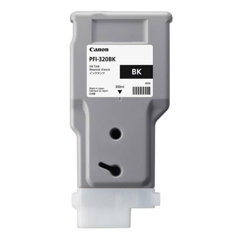 Cartucho De Tinta Canon Original Pfi-320Bk Negro P/ Plotter Tm-305