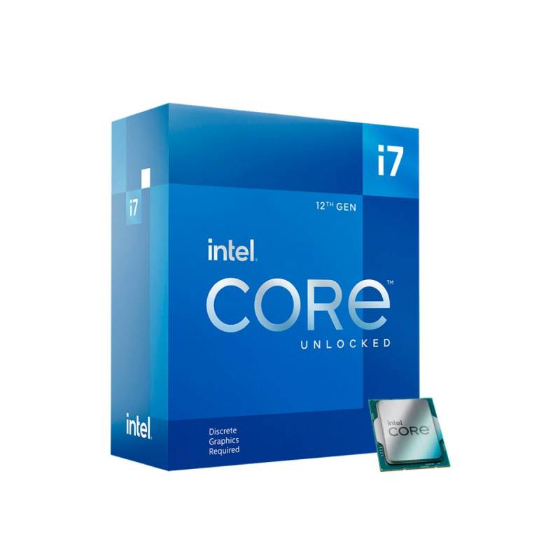 Procesador Core I7-12700K Bx8071512700K Intel Socket Lga1700 Box Sin Fan.