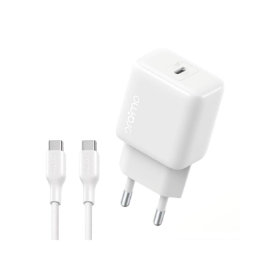Kit Cargador Ocw-5202Ecc-W Oraimo Usb-C 20W Con Cable Usb-C A Usb-C Blanco