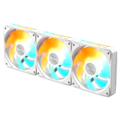 Ventilador Para Gabinete Ez Chain Ice 120 Mm X3 Gigabyte Hielo