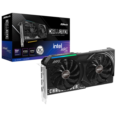 Tarjeta De Video Arc Challenger B580 Oc 90-Ga5Lzz-00Uanf Asrock 12Gb Gddr6