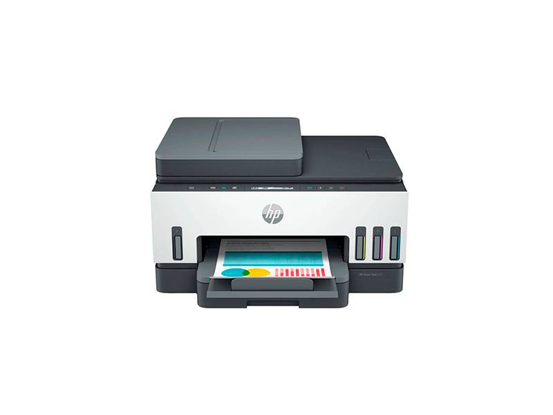 Multifunción De Tinta Hp Smart Tank 750 Color A4 Con Adf Y Dúplex Automático