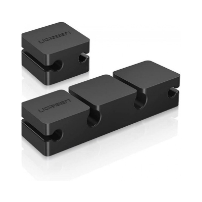 Organizador De Cables Lp208 70585 Ugreen 6 Ranuras Negro