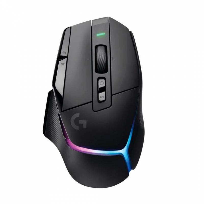 Mouse Logitech G502 X Plus Lightspeed Inalámbrico Hero 25K Rgb Negro