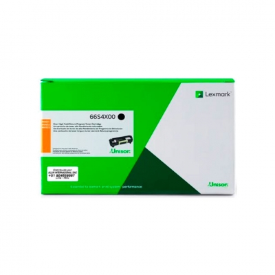 Toner Original Lexmark 66S4X00. Rendimiento 31.000 Copias