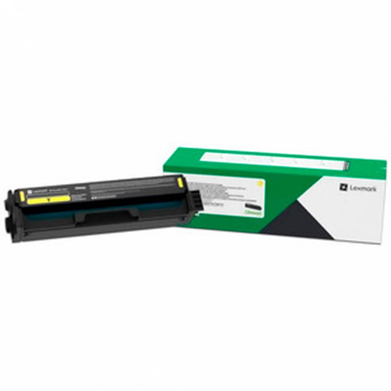 Toner Original Lexmark 20N4Xy0 Amarillo. Rendimiento 6.700 Copias. Alto Rendimiento.
