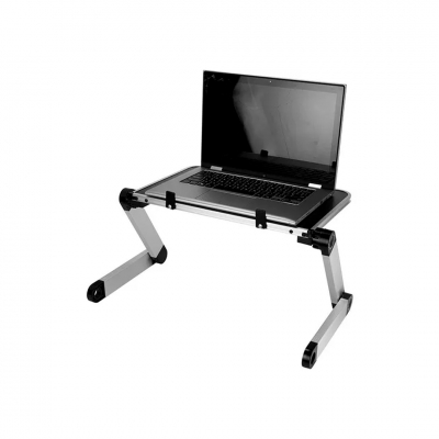 Soporte Slide Wh120bk Stand De Metal Para Laptop Ajustable