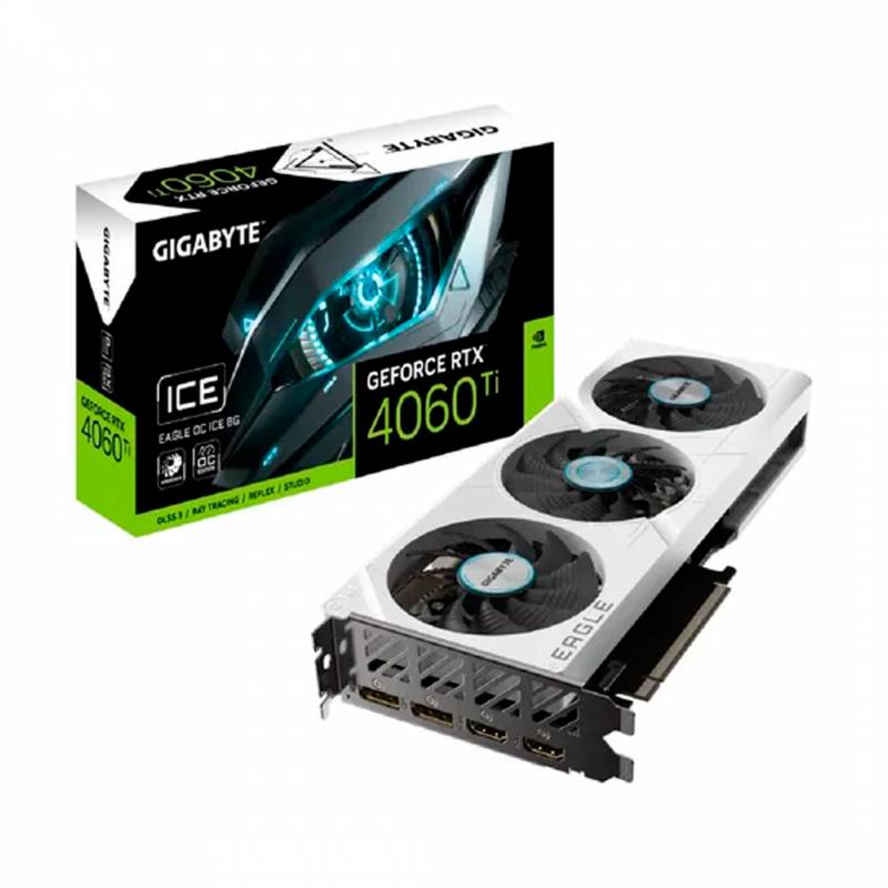 Tarjeta De Video Gigabyte Geforce Rtx 4060 Ti Eagle Oc Ice 8Gb.