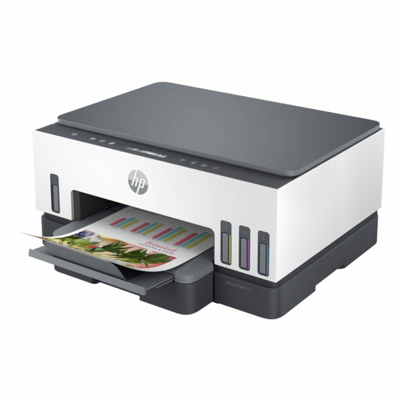 Multifuncion De Tinta Continua Hp Smart Tank 720 All In One Color