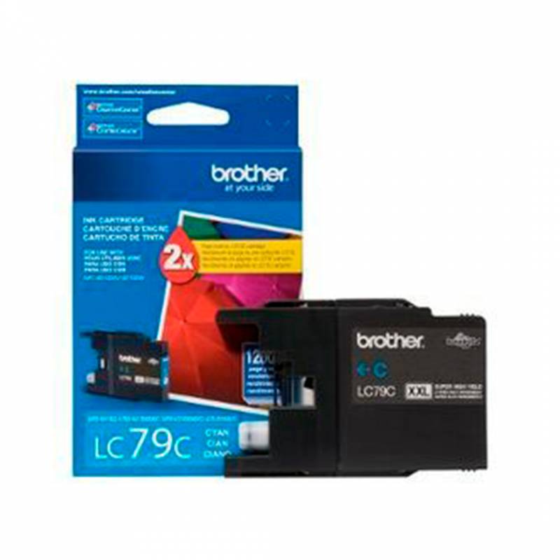Cartucho De Tinta Brother Original Cyan. Lc79C