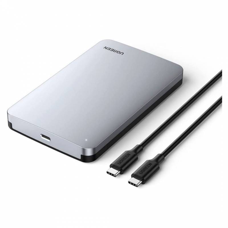 Gabinete Ugreen 2.5 Sata Usb 3.1 Cable Usbc+A