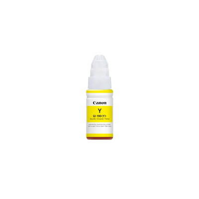 Botella De Tinta Original Canon Gi-190 Y Amarillo 70 Ml – 0670C001Ac
