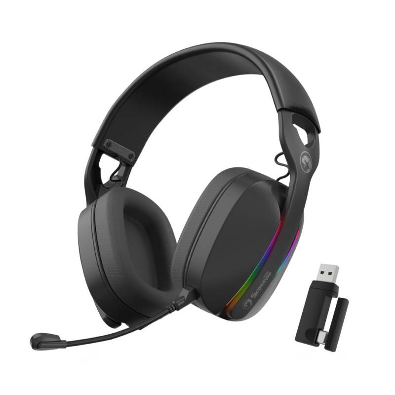 Auricular Hg9086W Hg9086W-Wh Marvo 7.1 Inalámbrico Rgb Blanco