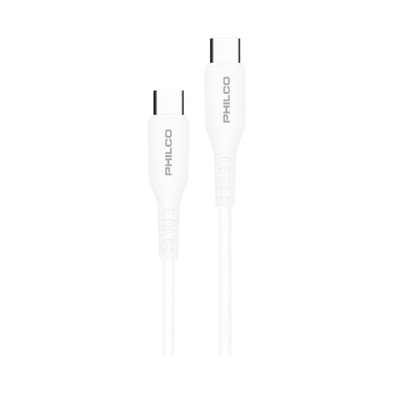 Cable Usb C - Usb C Philco 100W 10Gbps 1,2M Pma2034Cwh
