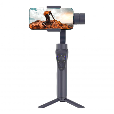 Gimbal Jx Robot S5B 3 Ejes Bluetooth Para Smartphone Y Gopro Con Trípode