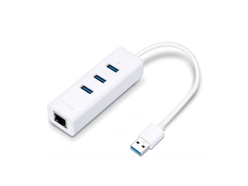 Adaptador Tp-Link  Hub  Ue 330 - 2 In 1 Usb Adapter   Tlue330