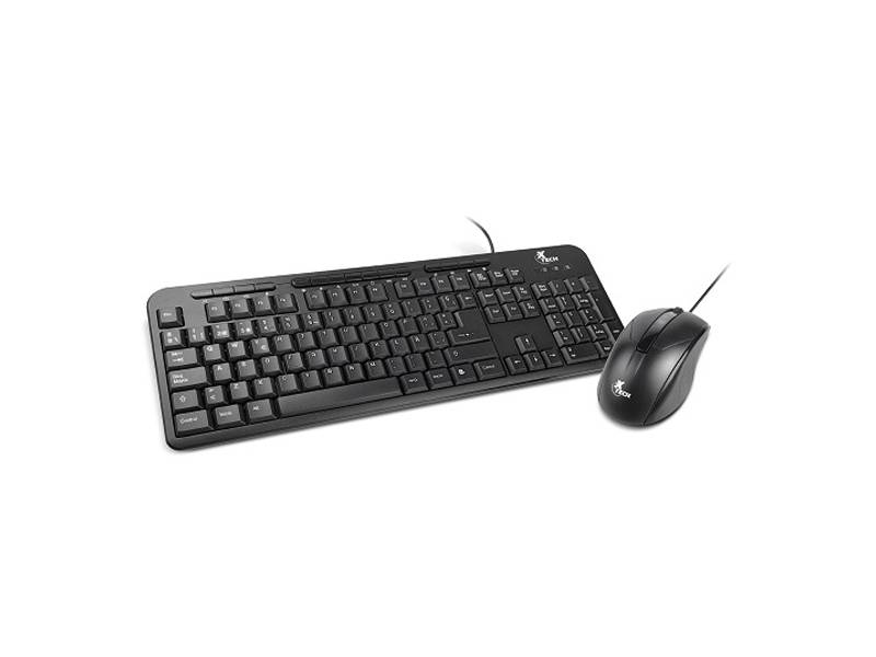 Combo Teclado Y Mouse Cableado Xtech Xtk-301S