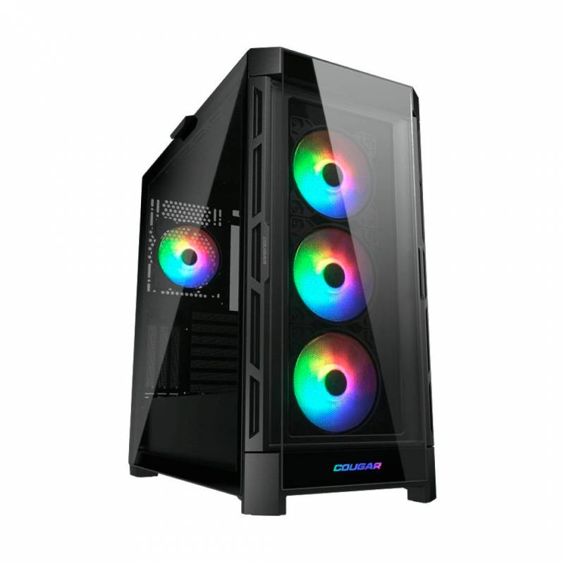 Gabinete Gamer Cougar Duoface Pro Rgb Black