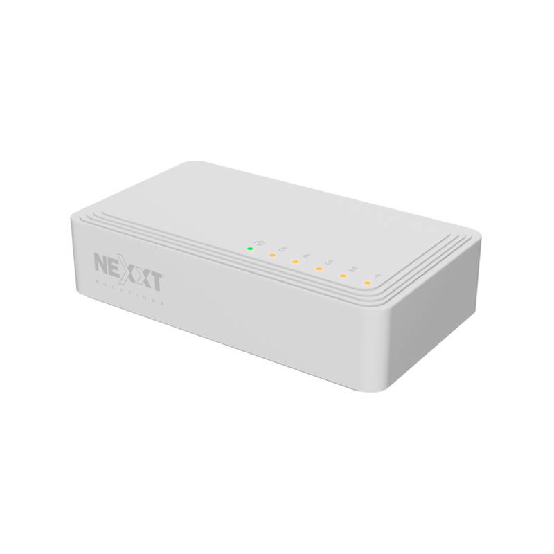 Switch Nexxt Naxos501-G 5 Puertos Gigabit 10/100/1000 Nsw-N501G