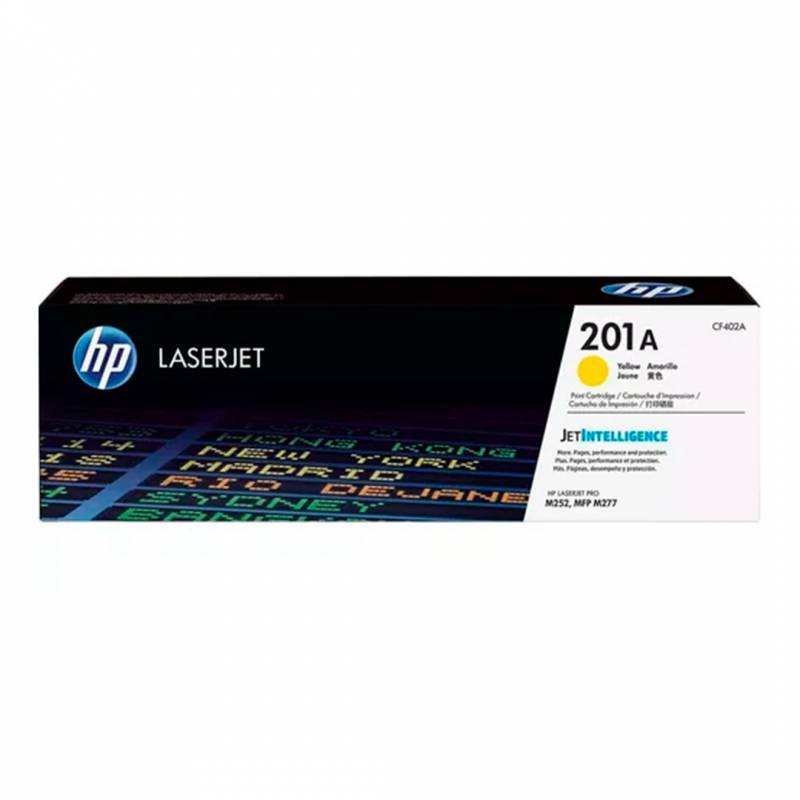 Toner Original Hp Cf402A Amarillo. Rendimiento 1.400 Copias.
