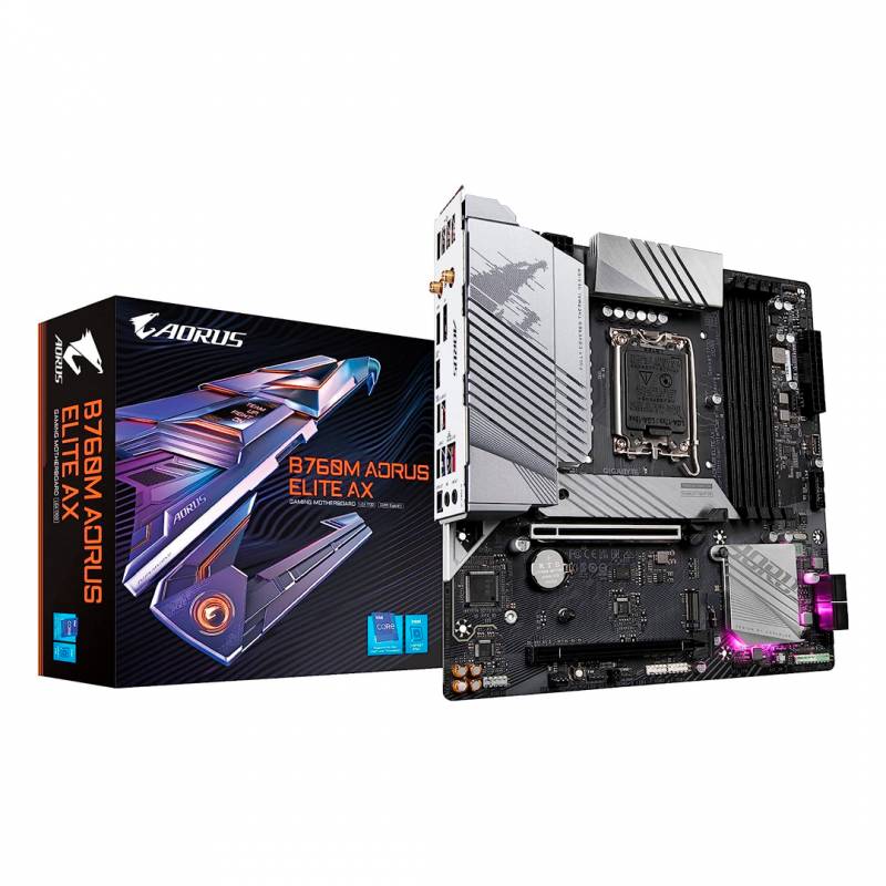 Motherboard Gigabyte B760M Aorus Elite Ax.