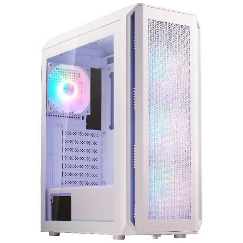 Gabinete Gamer Xpg Valor Air Plus Mid Tower Atx Vidrio Templado 4X120Mm Argb Blanco