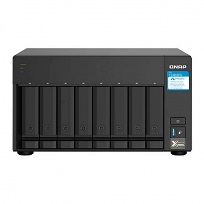 Nas Qnap Ts-832Pxu-4G 8 Bahías 2U 4Gb 2X10Gbe Sfp+ + 2X2.5Gbe