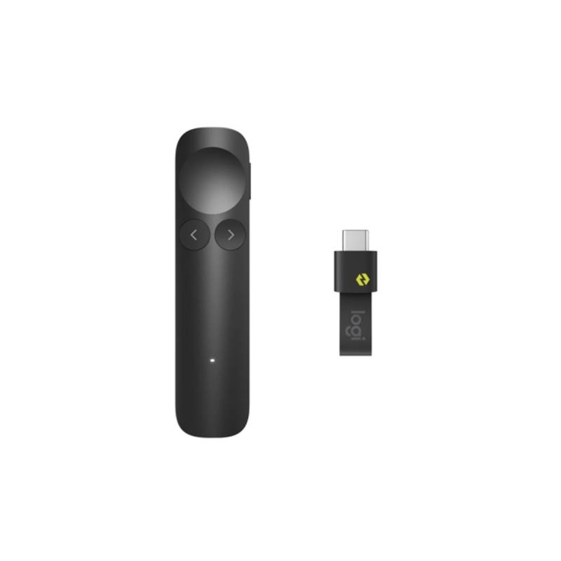 Presentador Logitech Spotlight 2 910-007668 Inalámbrico Bluetooth Grafito