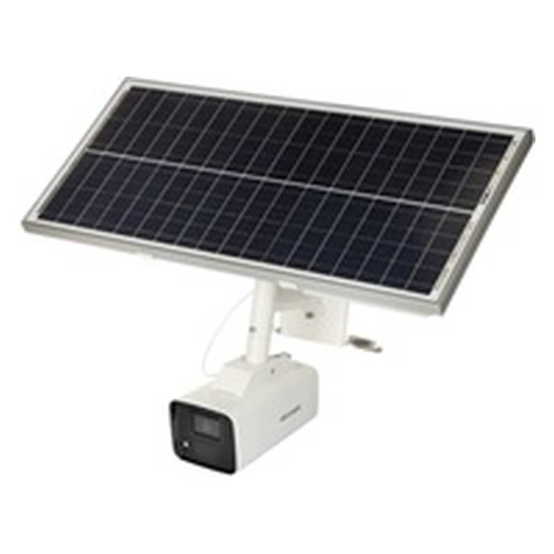 Cámara Cctv Solar Hikvision Ds-2Xs2T47G1-Ldh/4G/C18S40 4Mp Colorvu 4Mm 4G Ip67
