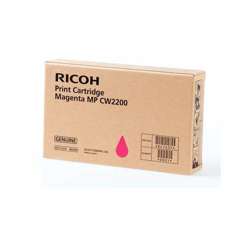 Cartucho De Tinta Original Ricoh 841722. Magenta 100Ml.
