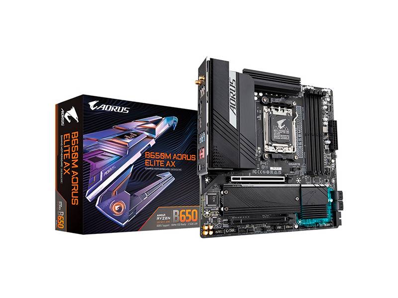 Motherboard Gamer Gigabyte B650 Aorus Elite Ax - Socket Am5