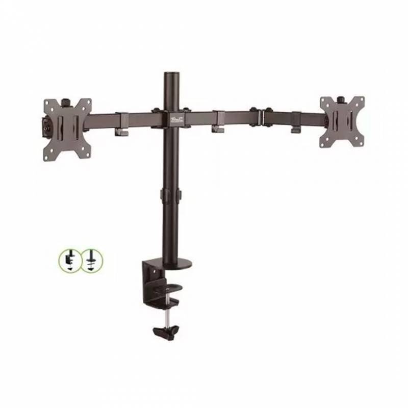 Soporte Klip Xtreme Kpm-310 - 2 Monitores De 13 A 32