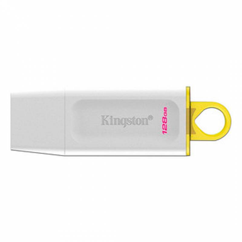 Pendrive Kingston Datatraveler Exodia De 128Gb Blanco.