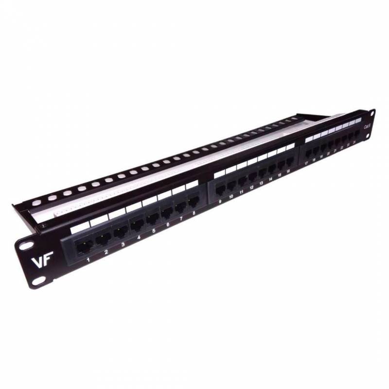 Patchera Vf-Networking Cat6 1U 24 Puertos