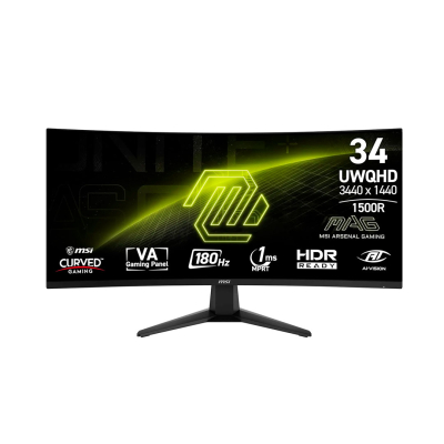 Msi Monitor Gamer Mag 346Cq Wqhd 34