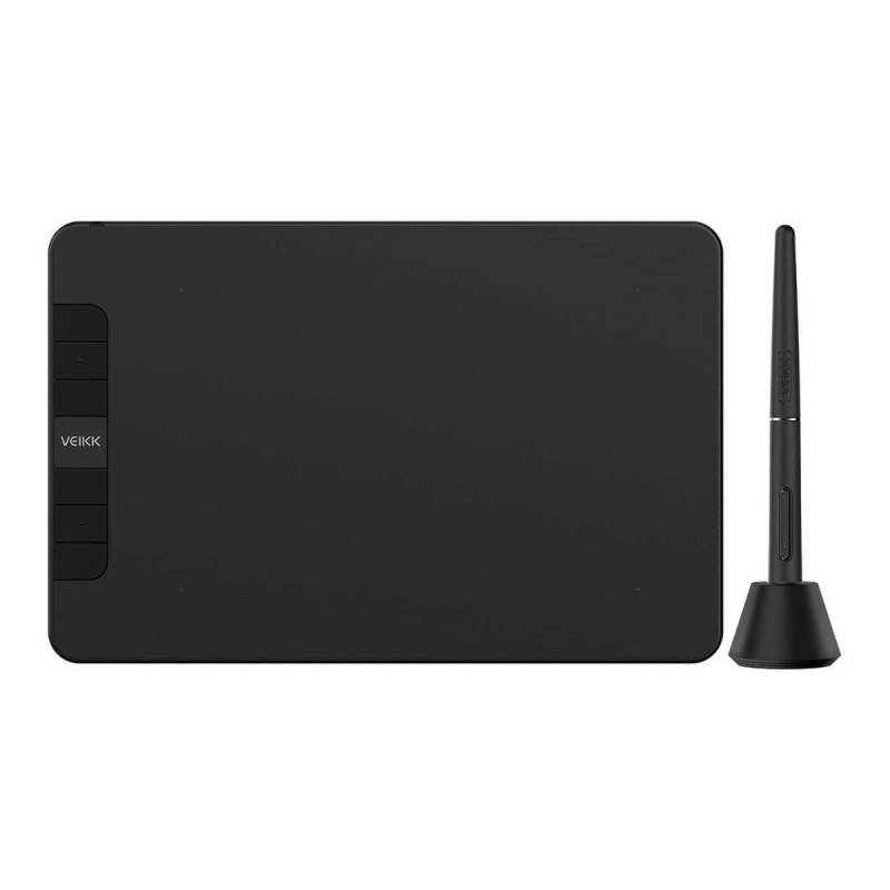 Tableta Digitalizadora Veikk Creator Vk640 6 X 4 5080 Lpi 6 Teclas Negro