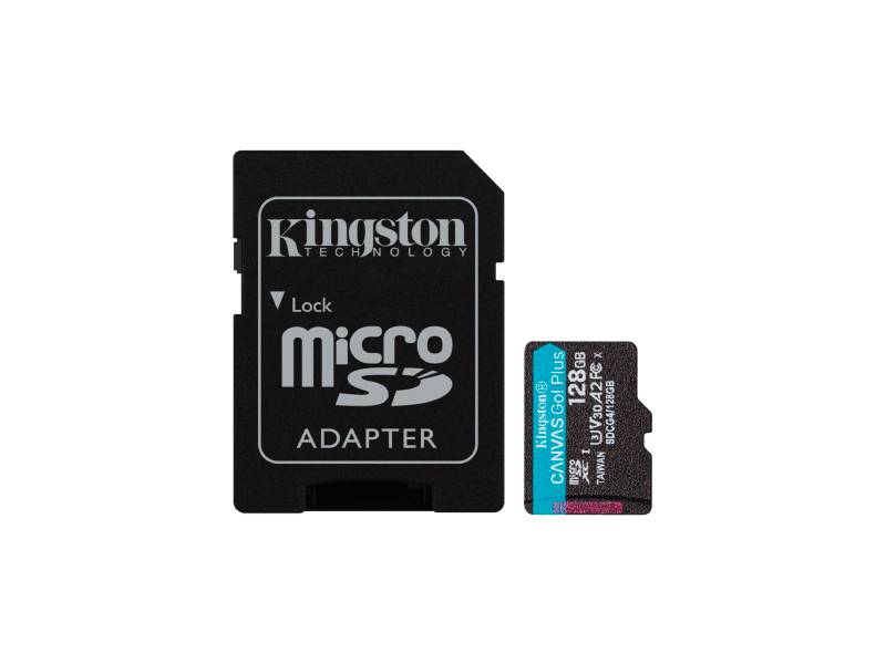 Memoria Micro Sd Kingston Canvas Go Plus G4 128Gb.