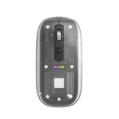 Mouse M810W-Bk Marvo Óptico Inalámbrico Negro