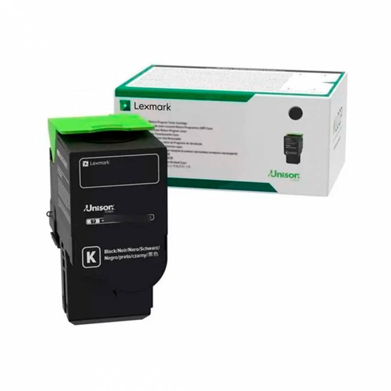 Toner Original Lexmark 75M4Hk0 Negro. Rendimiento 15.800 Copias. Alto Rendimiento.