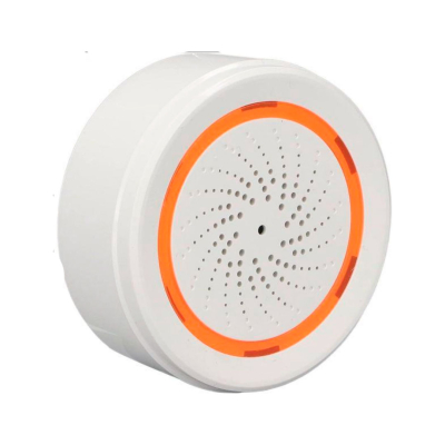 Alarma Audiovisual Zigbee Ir C/Bateria Moes