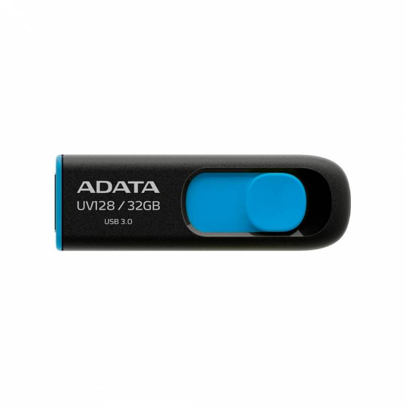Pendrive A-Data Uv128 32Gb Negro/Azul