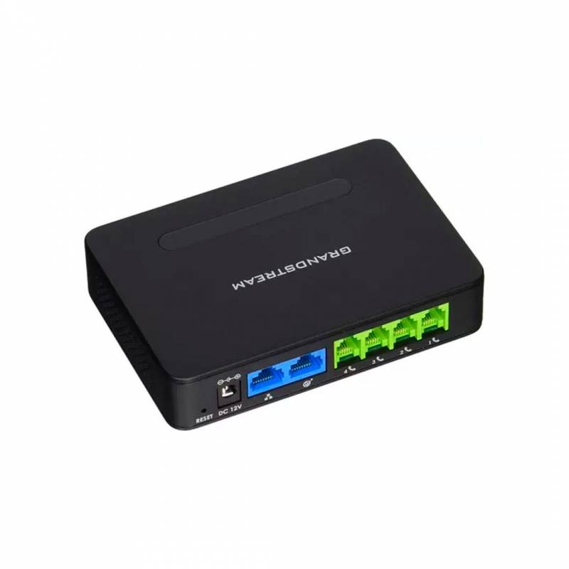 Adaptador Grandstream Ht812 Ata 2 Fxs + Router.