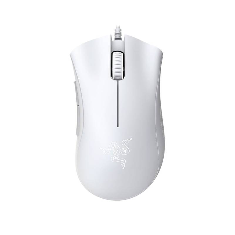 Mouse Gamer Cableado Deathadder Essential Rz01-03850200-R3U1 Razer Blanco Rgb.