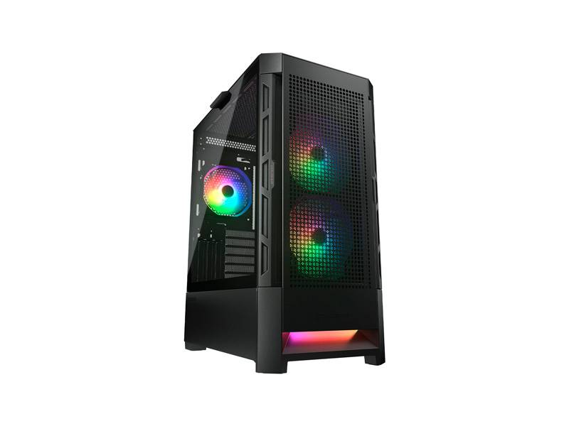 Gabinete Cougar Duoface Rgb Black.