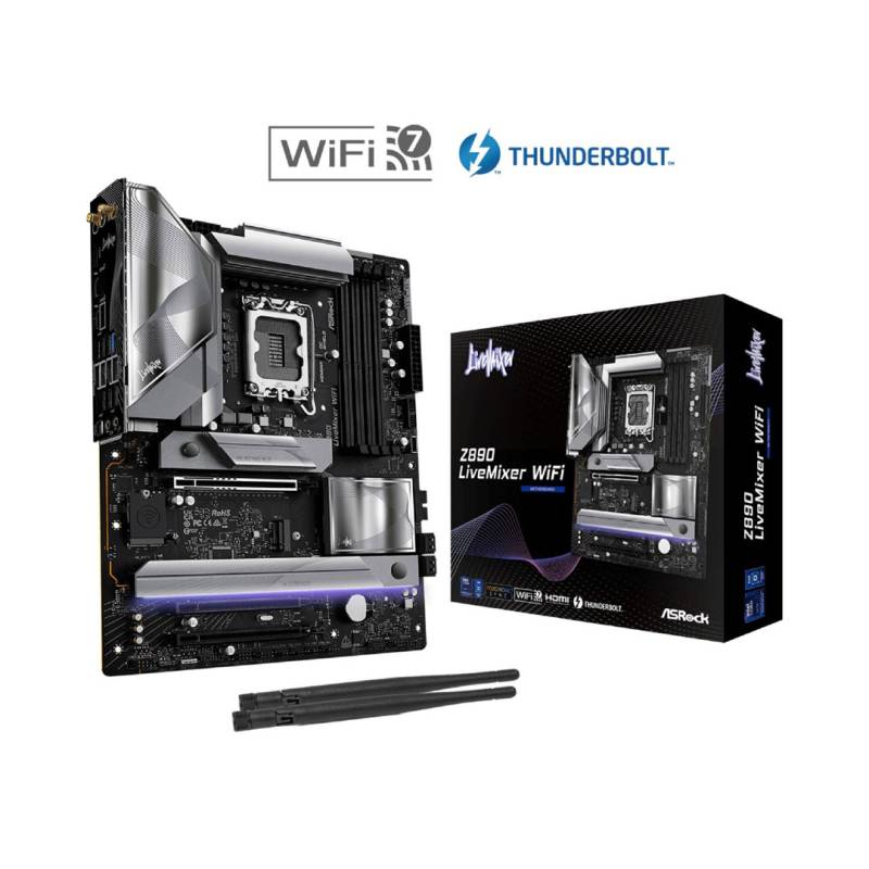 Motherboard Z890 Livemixer Wifi 90-Mxbpe0-A0Uayaz Asrock