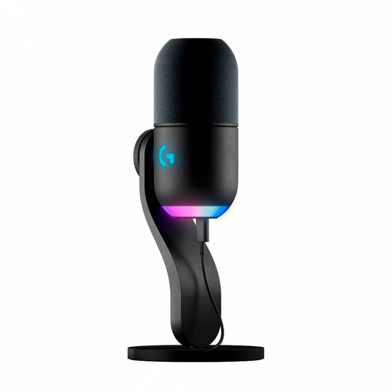 Microfono Logitech Blue Yeti Gx Negro Usb