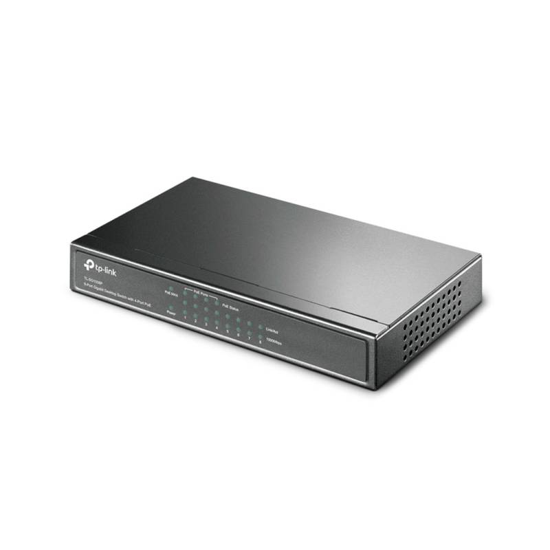 Switch Tp-Link Tl-Sg1008Lp 8 Puertos 10/100/1000 4 Poe