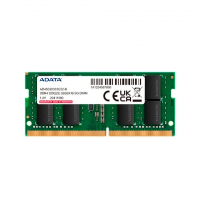 Memoria Ram Adata 32Gb Sodimm Ddr4 3200Mhz