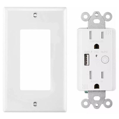 Enchufe Inteligente Fkiw102U Fkiw102U Oem Wifi Tuya Smart Blanco