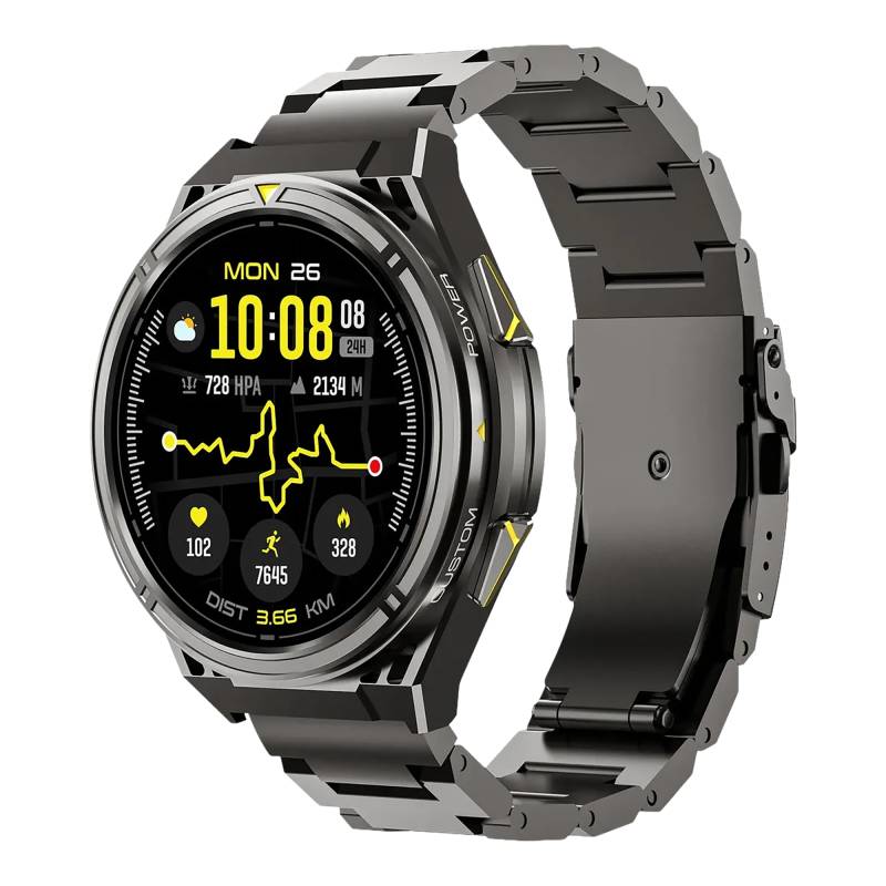Smartwatch Cubot Gt5 49,5 Mm Pantalla Amoled 1,43 Gps Bluetooth 6.0 5Atm Ip69 Negro